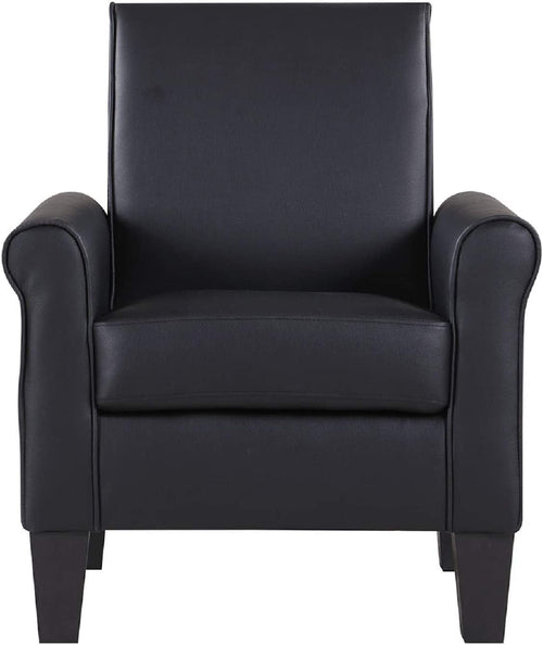 Black Accent Chair Modern Design For Living Room Furniture