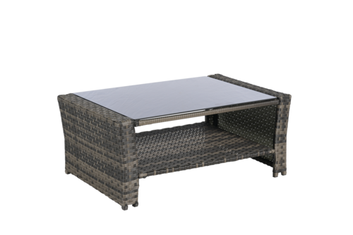 4 Piece Outdoor Patio Furniture Set – Rattan Wicker Chairs with