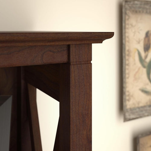 Bush Furniture Tall 5 Shelf Bookcase for Living Room or Home Office,