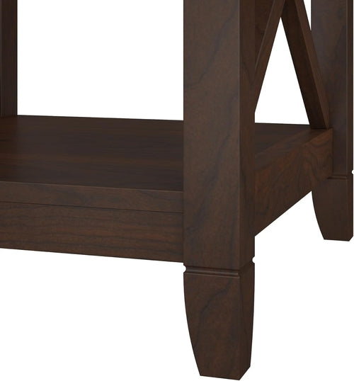 Bush Furniture Tall 5 Shelf Bookcase for Living Room or Home Office,