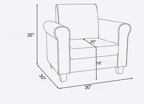 Black Accent Chair Modern Design For Living Room Furniture